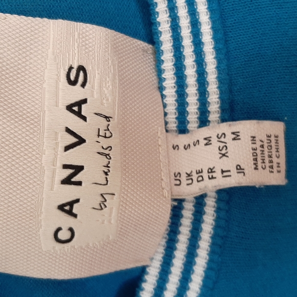 Canvas by Land's End Short Sleeve Sweater Small - Picture 4 of 4